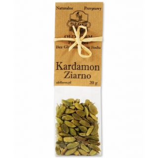 KARDAMON ZIELONY ZIARNO 20 G ZIARNA KARDAMONU PREMIUM